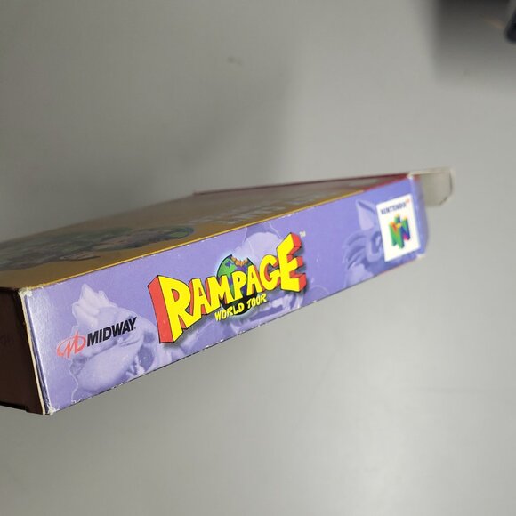 Rampage World Tour Nintendo 64 N64 complete cib - Picture 9 of 14